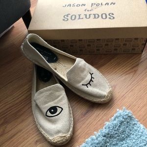 Wink Soludos Espadrille Smoking Slipper